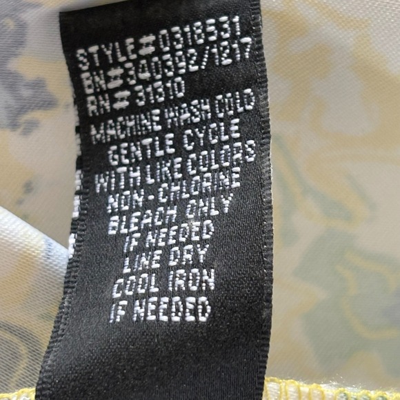 AGB Dress Women's Size 16 Yellow Floral Sleeveless Vibrant Sheath Party Dress - Picture 8 of 11